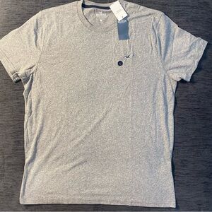 Hollister Light Gray Men's Short Sleeve Tee Size Large